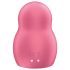 Satisfyer Pro To Go 1 - genopladelig lufttryksklitoris-stimulator (rød)