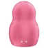 Satisfyer Pro To Go 1 - klitorisvibrator med trykbølger - genopladelig - rød