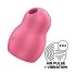 Satisfyer Pro To Go 1 - genopladelig lufttryksklitoris-stimulator (rød)