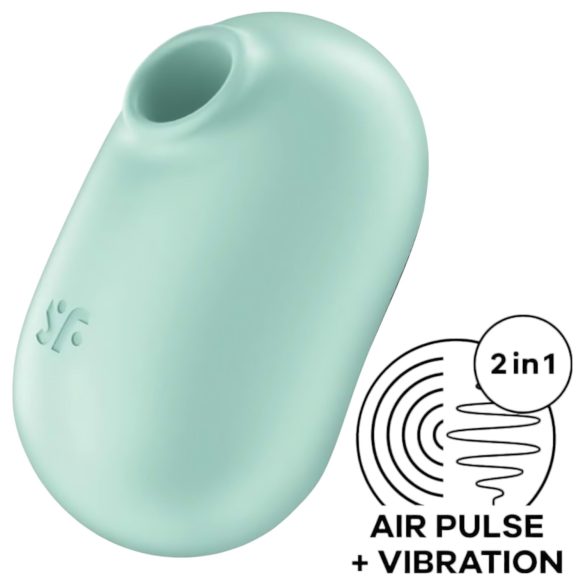 Satisfyer Pro To Go 2 - Genopladelig Lufthuls-Stimulator (Mint)