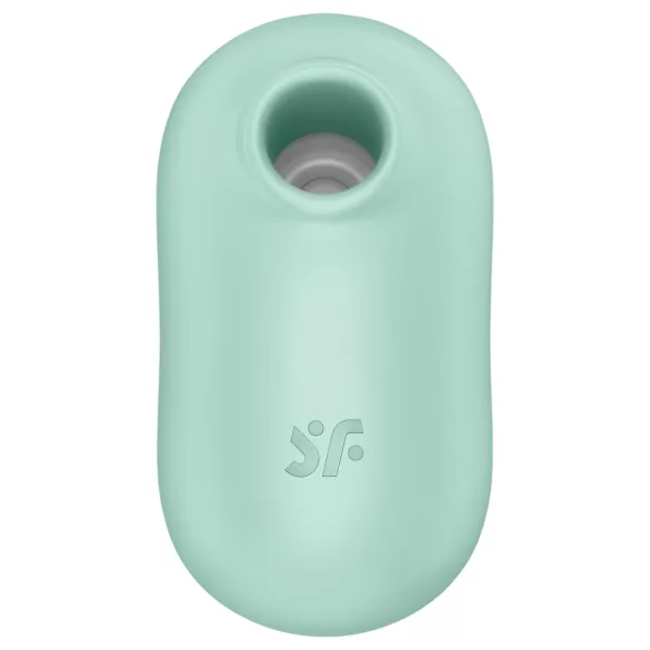 Satisfyer Pro To Go 2 - klitorisvibrator med trykbølger - genopladelig - mint