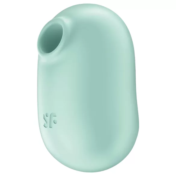 Satisfyer Pro To Go 2 - klitorisvibrator med trykbølger - genopladelig - mint