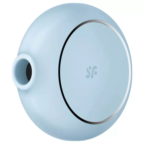 Satisfyer Pro To Go 3 - klitorisvibrator med lufttryk - genopladelig - blå