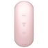 Satisfyer Pro To Go 3 - Lufttryksklitorisstimulator (pink)