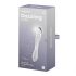 Satisfyer Dazzling Crystal 1 - Dobbeltsidet Glas Dildo (Gennemsigtig)