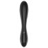 Satisfyer Dazzling Crystal 1 – sort dobbeltglasdildo