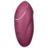 Satisfyer Tap & Climax 1 - 2i1 vibrator og klitoris stimulator (rød)