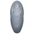 Satisfyer - klitoris vibrator og dildo - 2i1 - grå