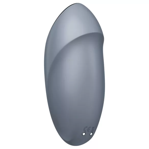 Satisfyer - klitoris vibrator og dildo - 2i1 - grå