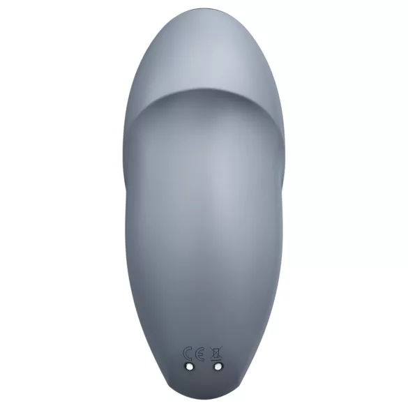 Satisfyer - klitoris vibrator og dildo - 2i1 - grå