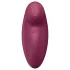 Satisfyer Tap & Climax 2 - 2-i-1 klitorisstimulator og vibrator (rød)