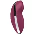 Satisfyer Tap & Climax 2 - 2-i-1 klitorisstimulator og vibrator (rød)
