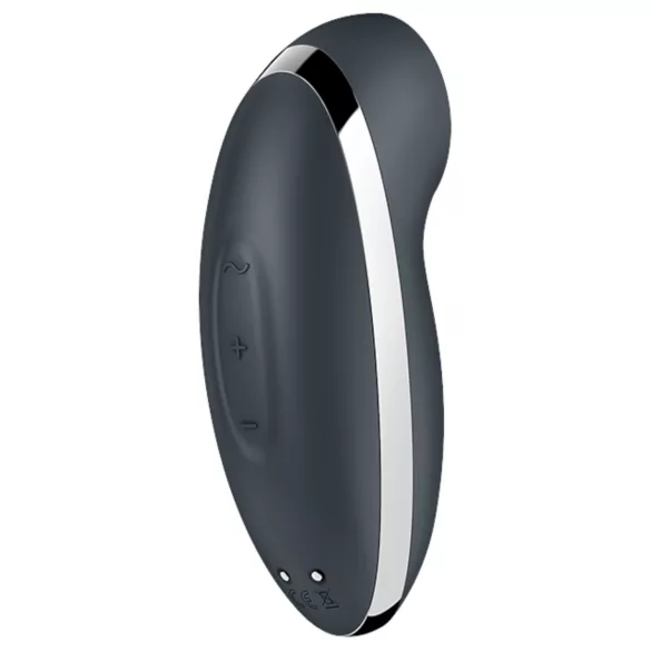 Satisfyer - klitorisvibrator 2i1 - grå