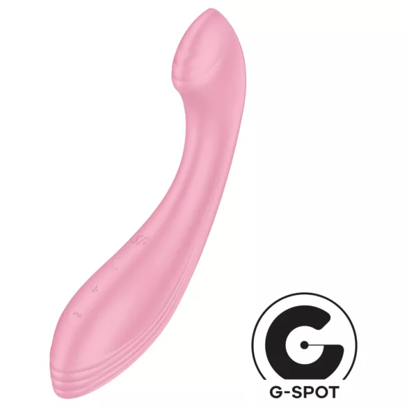 Satisfyer G-Force - G-punkt vibrator - genopladelig vandtæt - pink