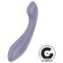 Satisfyer G-Force - genopladelig, vandtæt G-punktsvibrator (lilla)