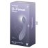 Satisfyer G-Force - genopladelig, vandtæt G-punktsvibrator (lilla)