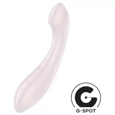   Satisfyer G-Force - G-punktsvibrator genopladelig vandtæt - beige