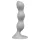 Satisfyer - dildo med kugler - silikone grå