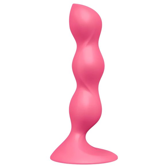 Satisfyer Triple Ball-R - perlevibrator til anal brug (rød)