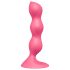 Satisfyer Triple Ball-R - perlevibrator til anal brug (rød)