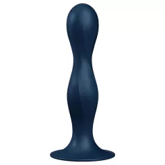   Satisfyer - dobbelt bækkenbundskugle - vægtet - silikone blå