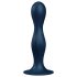 Satisfyer Double Ball-R - vægtet dildo (blå)