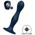 Satisfyer Double Ball-R - vægtet dildo (blå)