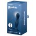 Satisfyer Double Ball-R - vægtet dildo (blå)