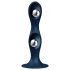 Satisfyer Double Ball-R - vægtet dildo (blå)
