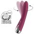 Satisfyer Spinning Vibe 1 - roterende G-punkt vibrator (rød)