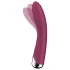 Satisfyer - G-punkt vibrator med roterende hoved - rød