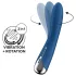 Satisfyer - G-punkt vibrator med roterende hoved - blå