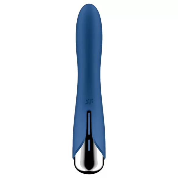 Satisfyer - G-punkt vibrator med roterende hoved - blå