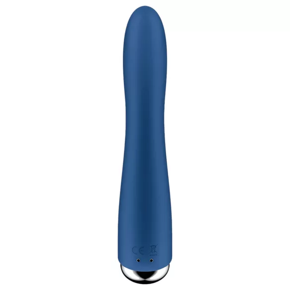 Satisfyer - G-punkt vibrator med roterende hoved - blå