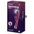 Satisfyer Spinning Rabbit 1 - roterende klitorisarm vibrator (rød)