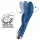 Satisfyer Spinning Rabbit 1 - vibrator med roterende klitorisstimulator (blå)
