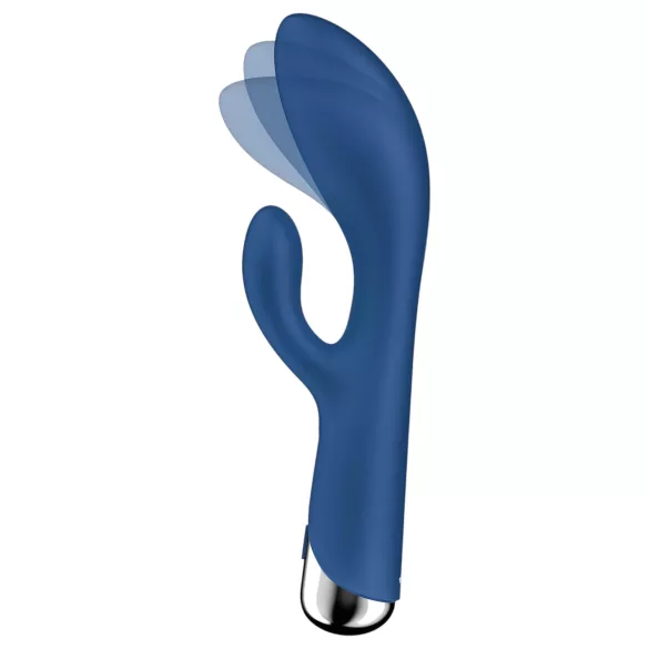 Satisfyer Spinning Rabbit 1 - vibrator med roterende klitorisstimulator (blå)