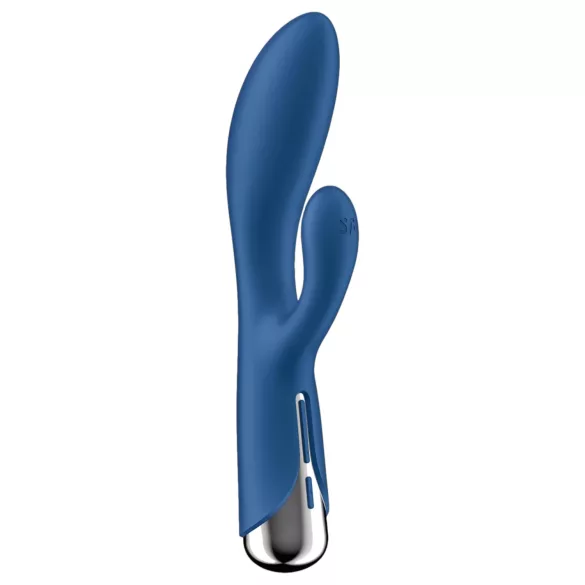 Satisfyer Spinning Rabbit 1 - vibrator med roterende klitorisstimulator (blå)