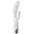 Satisfyer - rabbitvibrator med roterende klitorisarm - beige