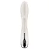 Satisfyer - rabbitvibrator med roterende klitorisarm - beige