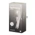 Satisfyer - rabbitvibrator med roterende klitorisarm - beige