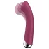 Satisfyer - G-punkt vibrator med roterende hoved - rød