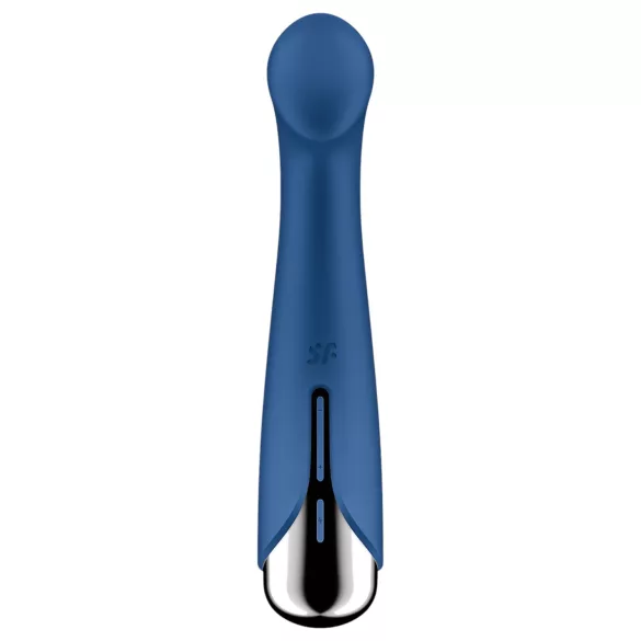 Satisfyer - G-punktsvibrator med roterende hoved - blå