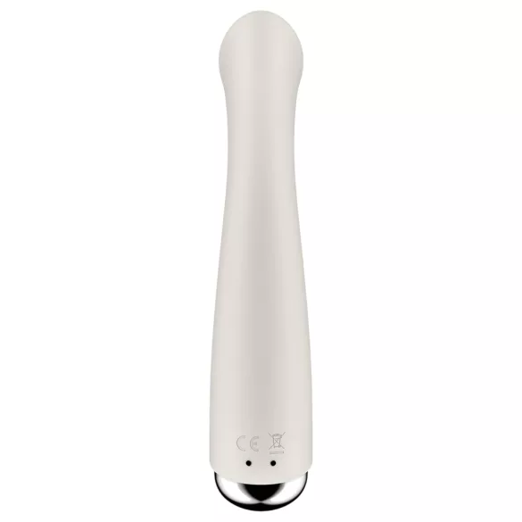 Satisfyer - G-punktsvibrator med roterende hoved - beige
