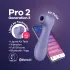 Satisfyer Pro 2 Gen3 - klitorisvibrator med lufttryk - lilla