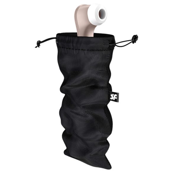 Satisfyer Treasure Bag L - opbevaringstaske - medium (sort)
