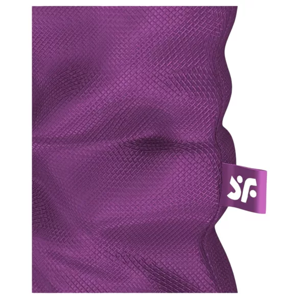 Satisfyer Treasure Bag L - diskret opbevaringstaske - medium (lilla)