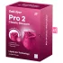 Satisfyer Pro 2 Classic Blossom - luftbølgestimulator til klitoris (rød)