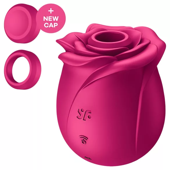 Satisfyer Pro 2 Classic Blossom - luftbølgestimulator til klitoris (rød)