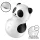 Satisfyer Pocket Panda - luftbølge-klitorisvibrator (sort)